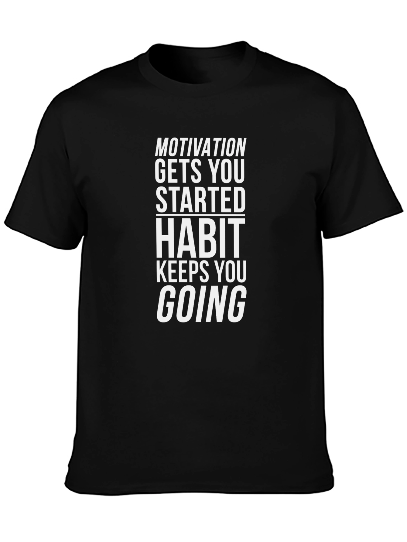 Motivation & Habit Graphic Tee