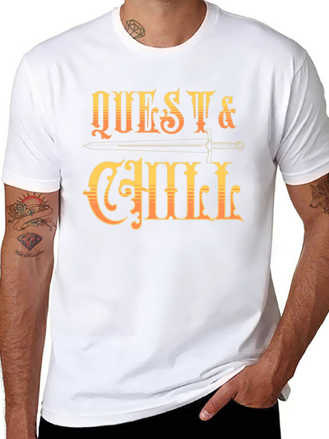 Quest & Chill Graphic Tee