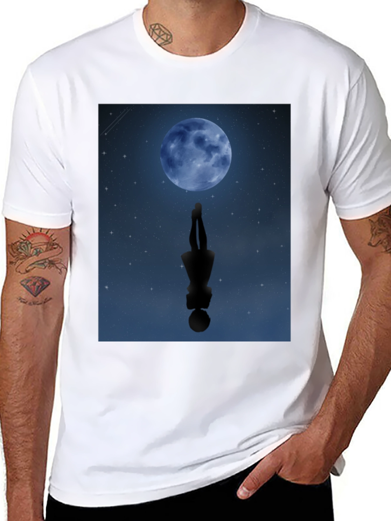 Moonlit Silhouette T-Shirt
