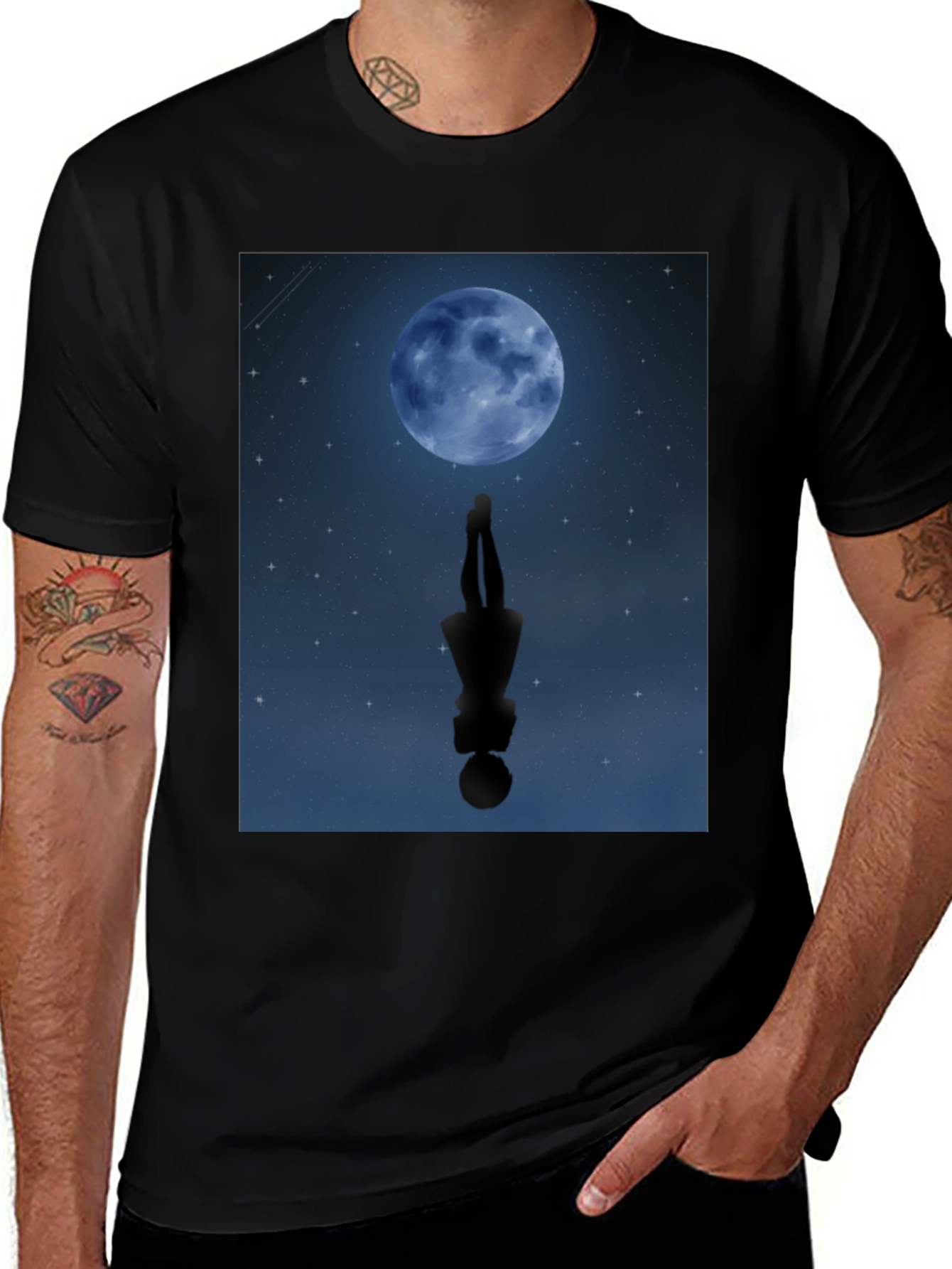 Moonlit Silhouette T-Shirt