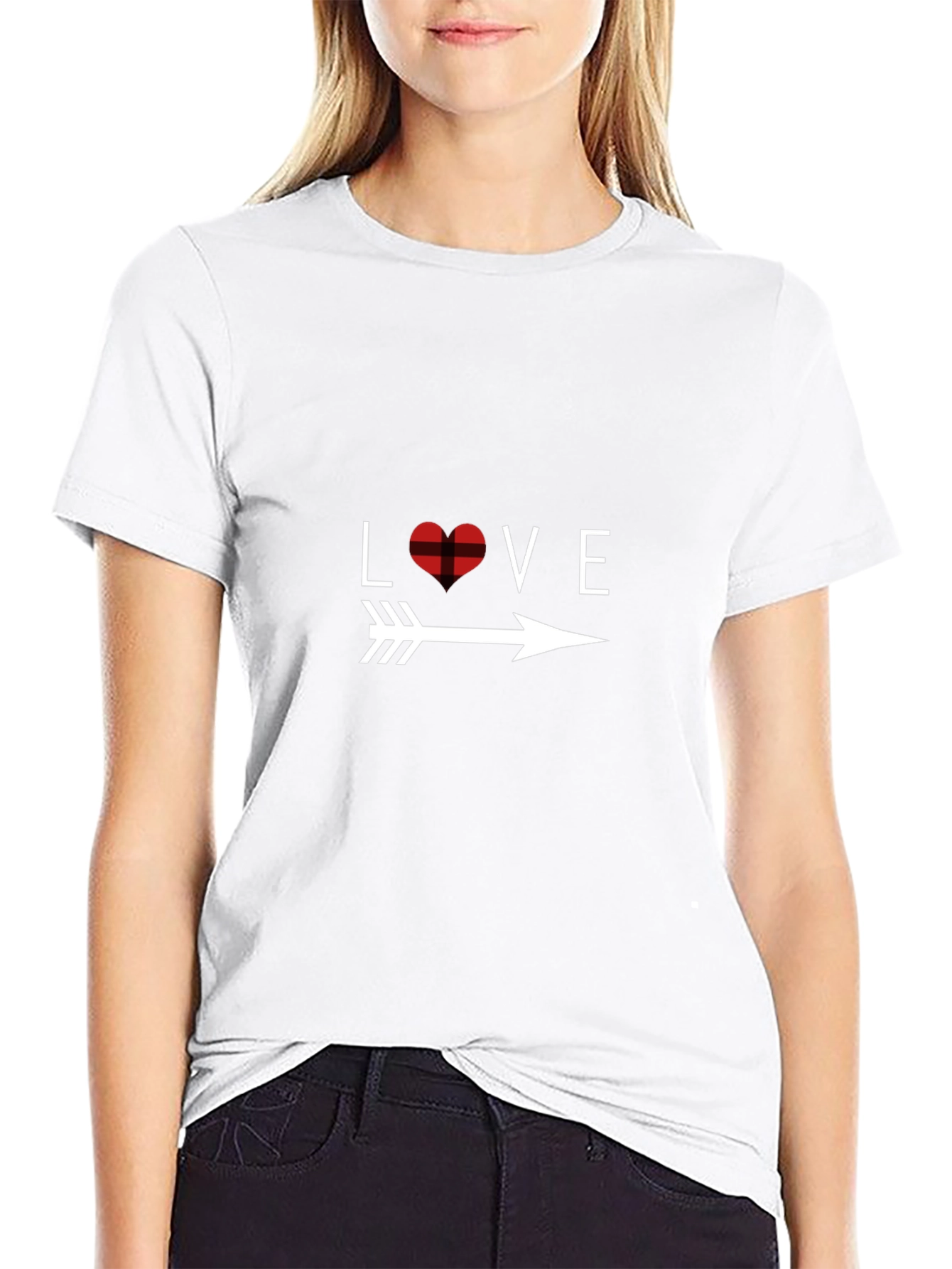 Love Arrow Graphic T-Shirt - Valentines Day Edition