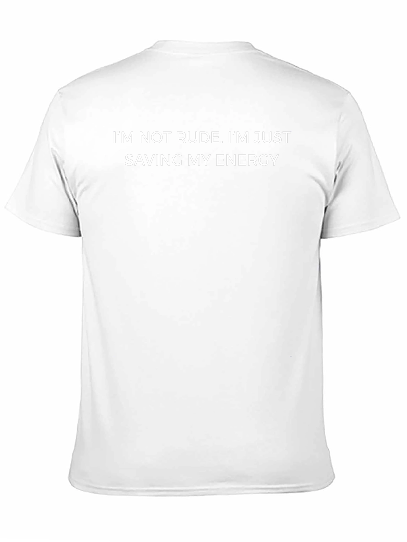 Saving Energy Funny Graphic T-Shirt