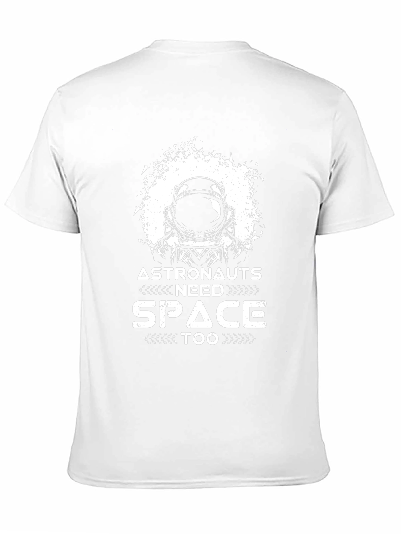 Astronauts Need Space Too Black T-Shirt