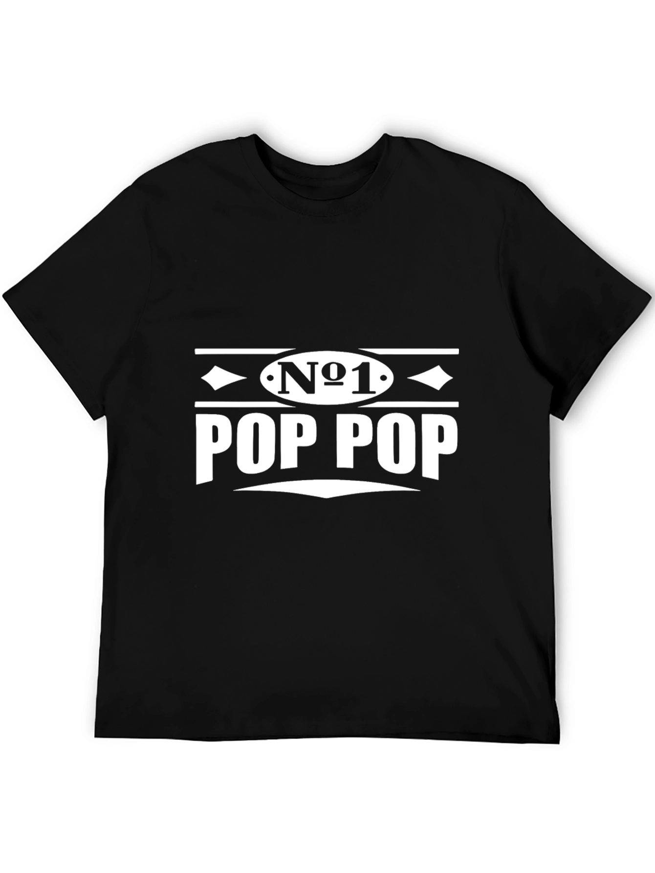 Number One Pop Pop T-Shirt - Grandfather Gift