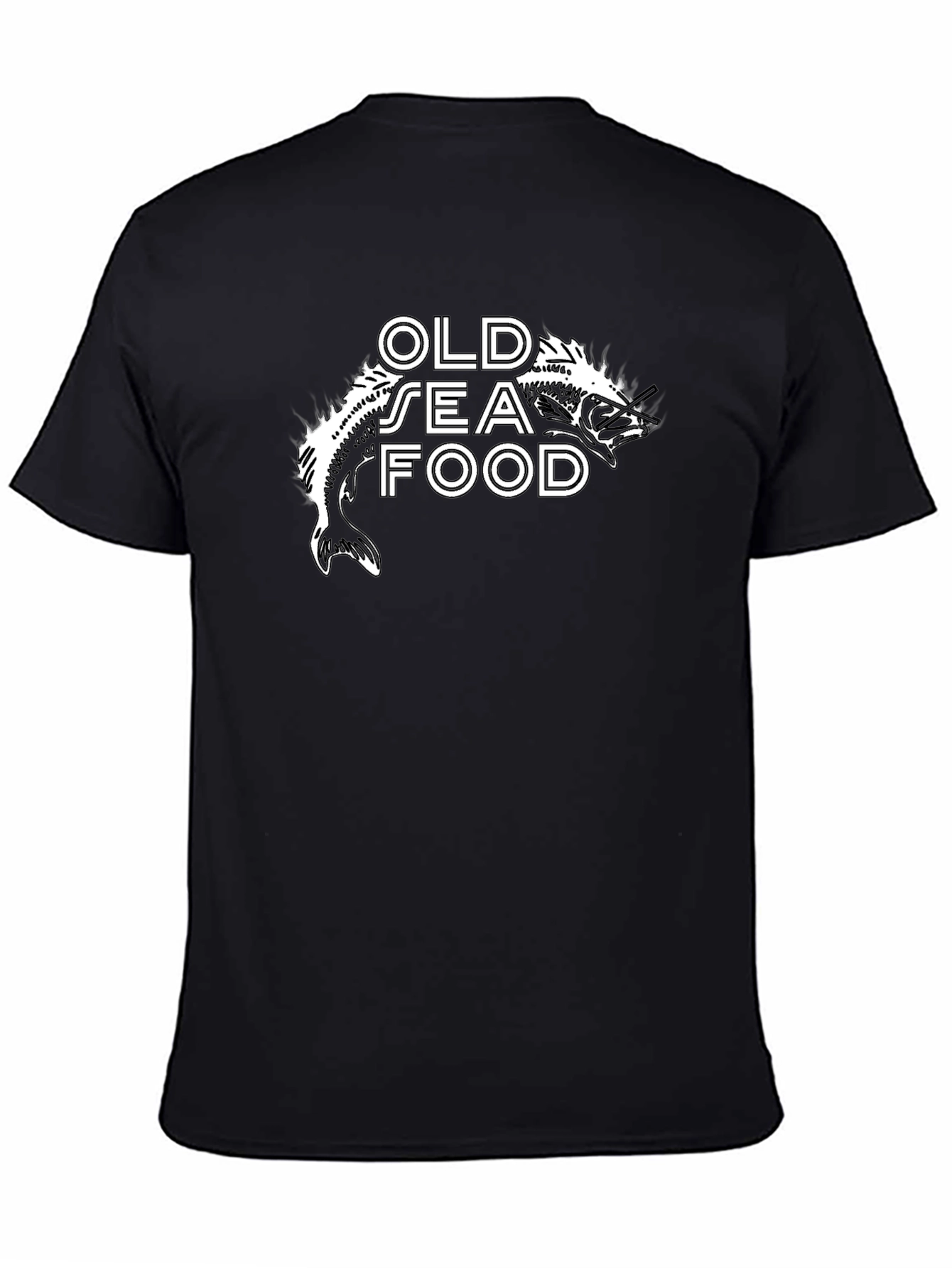 Old Sea Food T-Shirt - Graphic Print