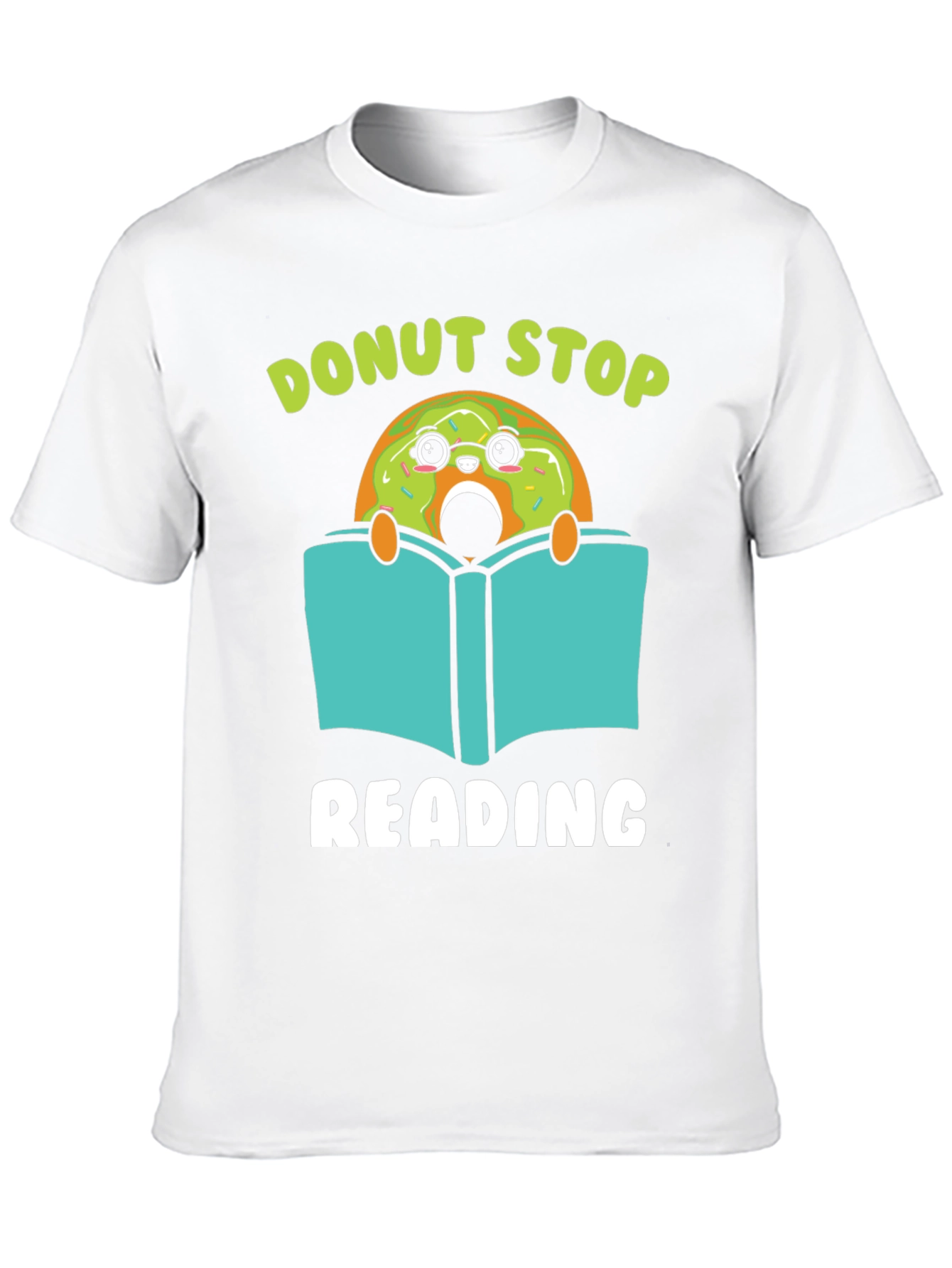 Donut Stop Reading Graphic Tee
