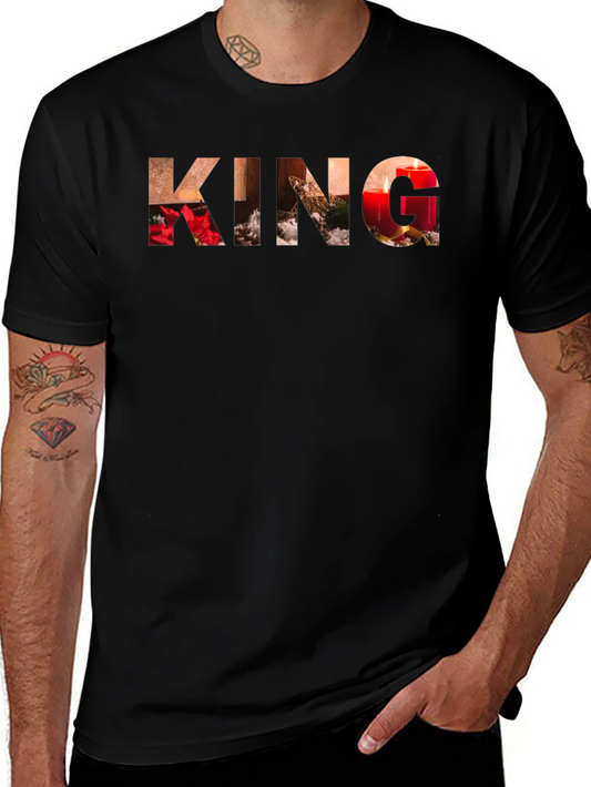 King Holiday T-Shirt - Festive Celebration