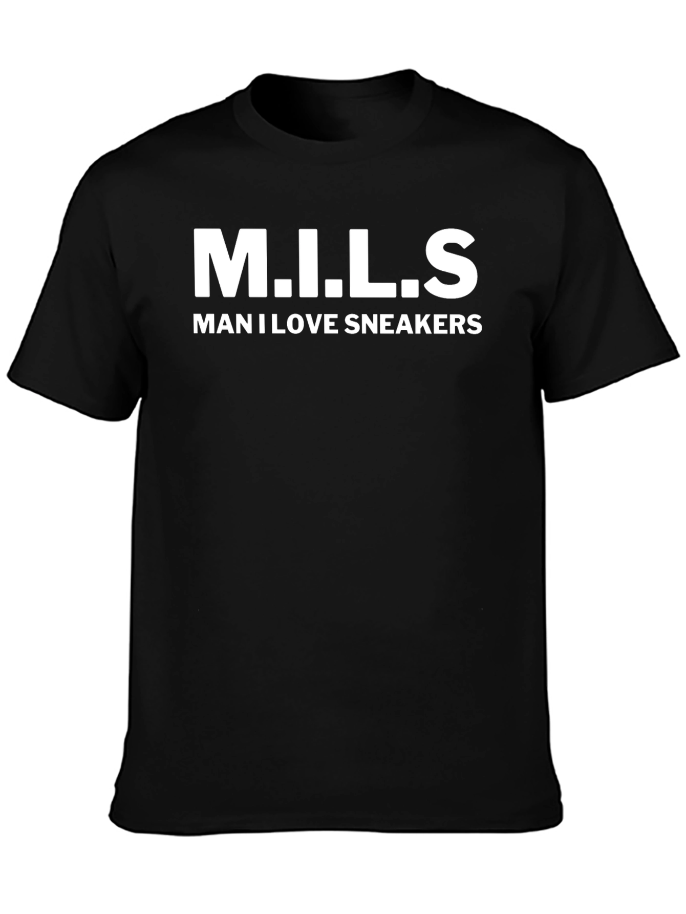 M.I.L.S Man I Love Sneakers Graphic T-Shirt