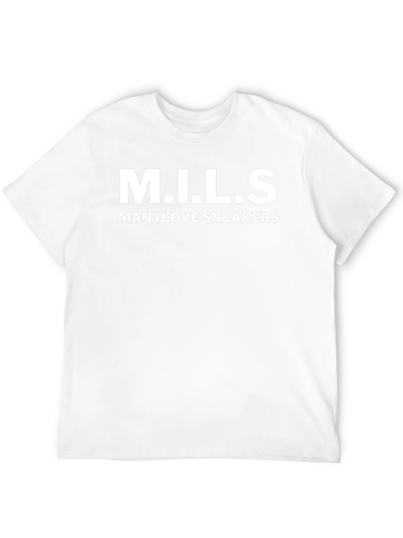 M.I.L.S Man I Love Sneakers Graphic T-Shirt