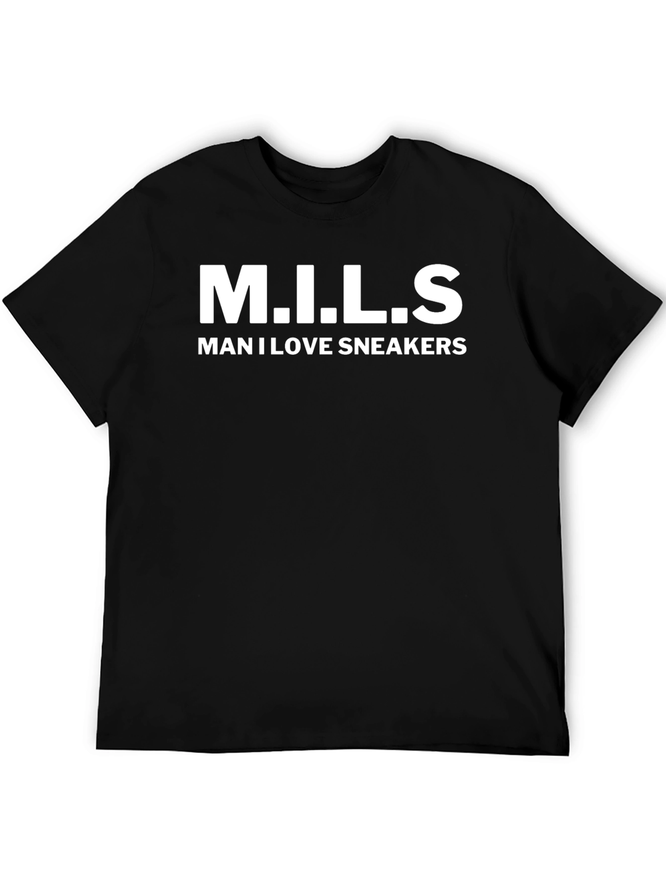 M.I.L.S Man I Love Sneakers Graphic T-Shirt