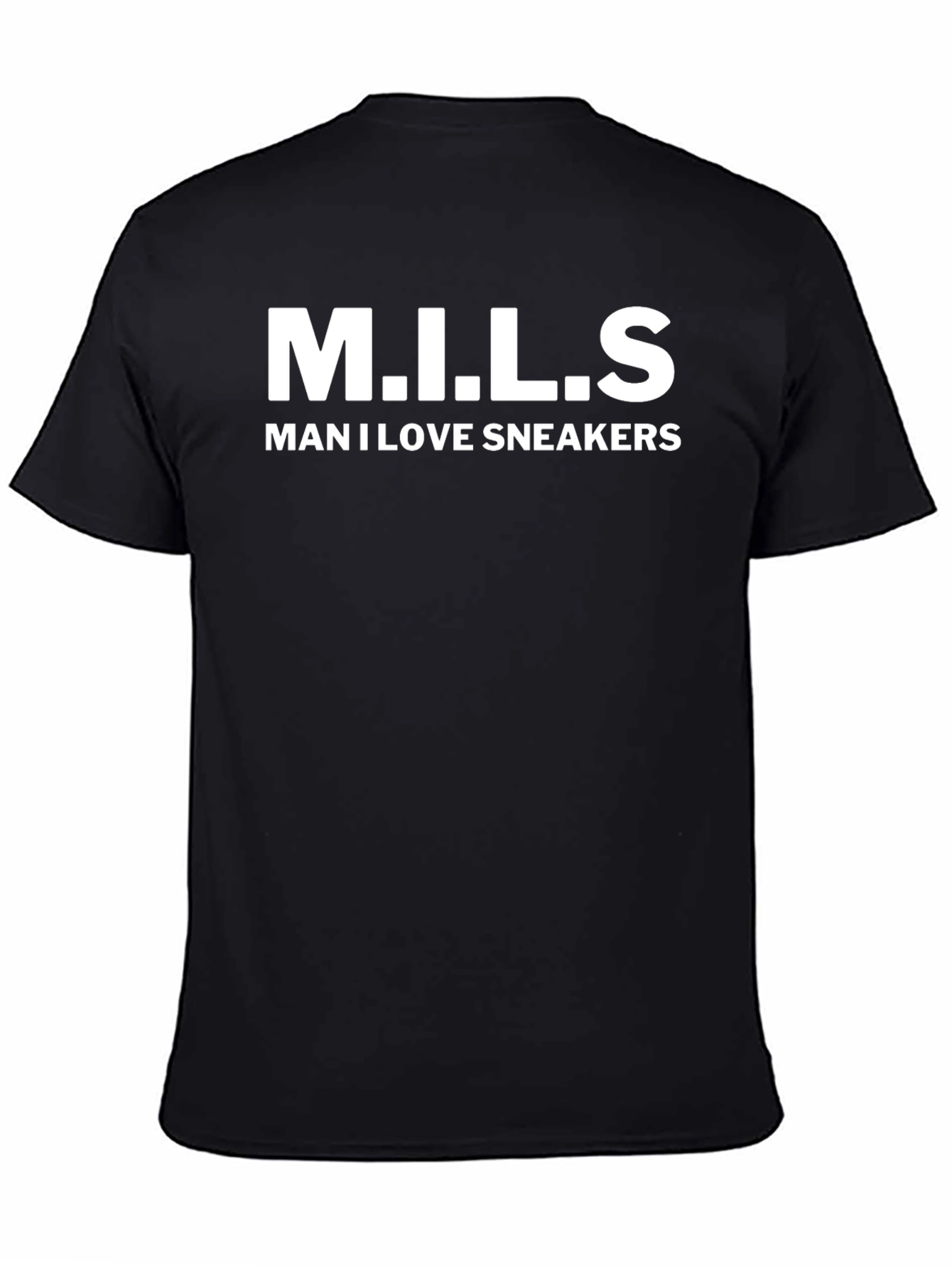 M.I.L.S Man I Love Sneakers Graphic T-Shirt