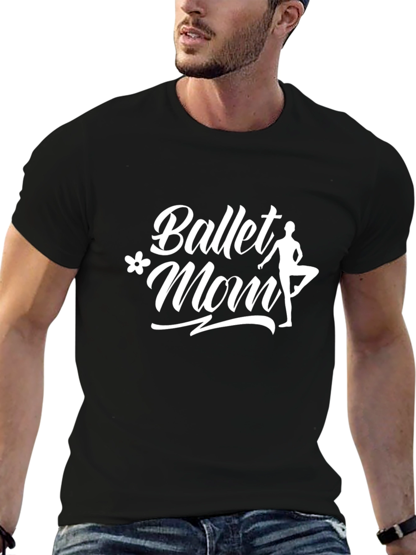 Ballet Mom Graphic T-Shirt - Black