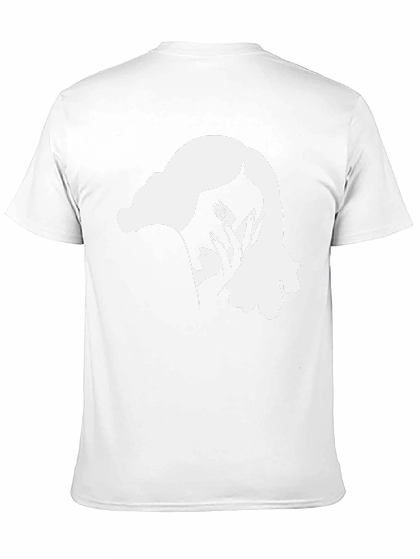 Mystic Woman Graphic Tee - Black Cotton T-Shirt