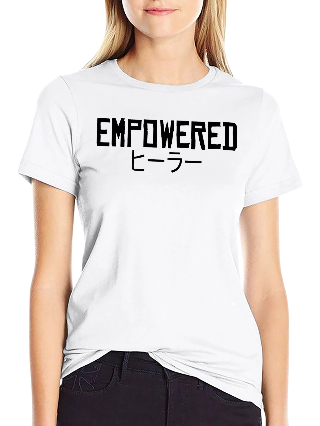 Empowered Healer Black Graphic T-Shirt
