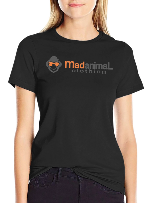 MadAnimal Clothing Black Graphic Tee