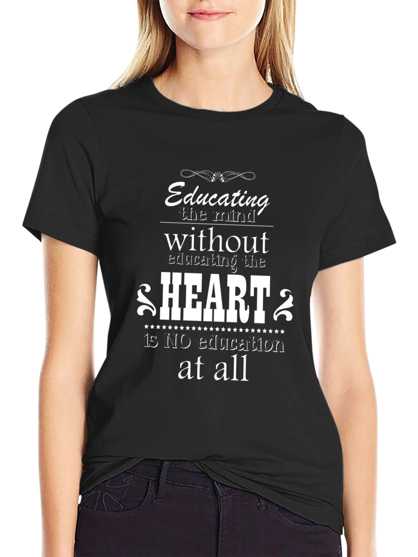 Educating the Heart Graphic T-Shirt