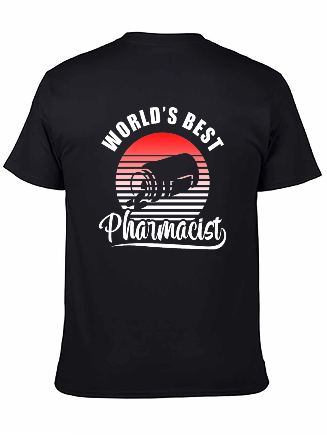 Worlds Best Pharmacist T-Shirt - Novelty Graphic Tee