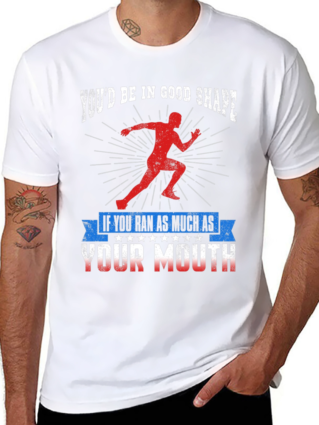 Funny Running T-Shirt: Youd Be In Good Shape