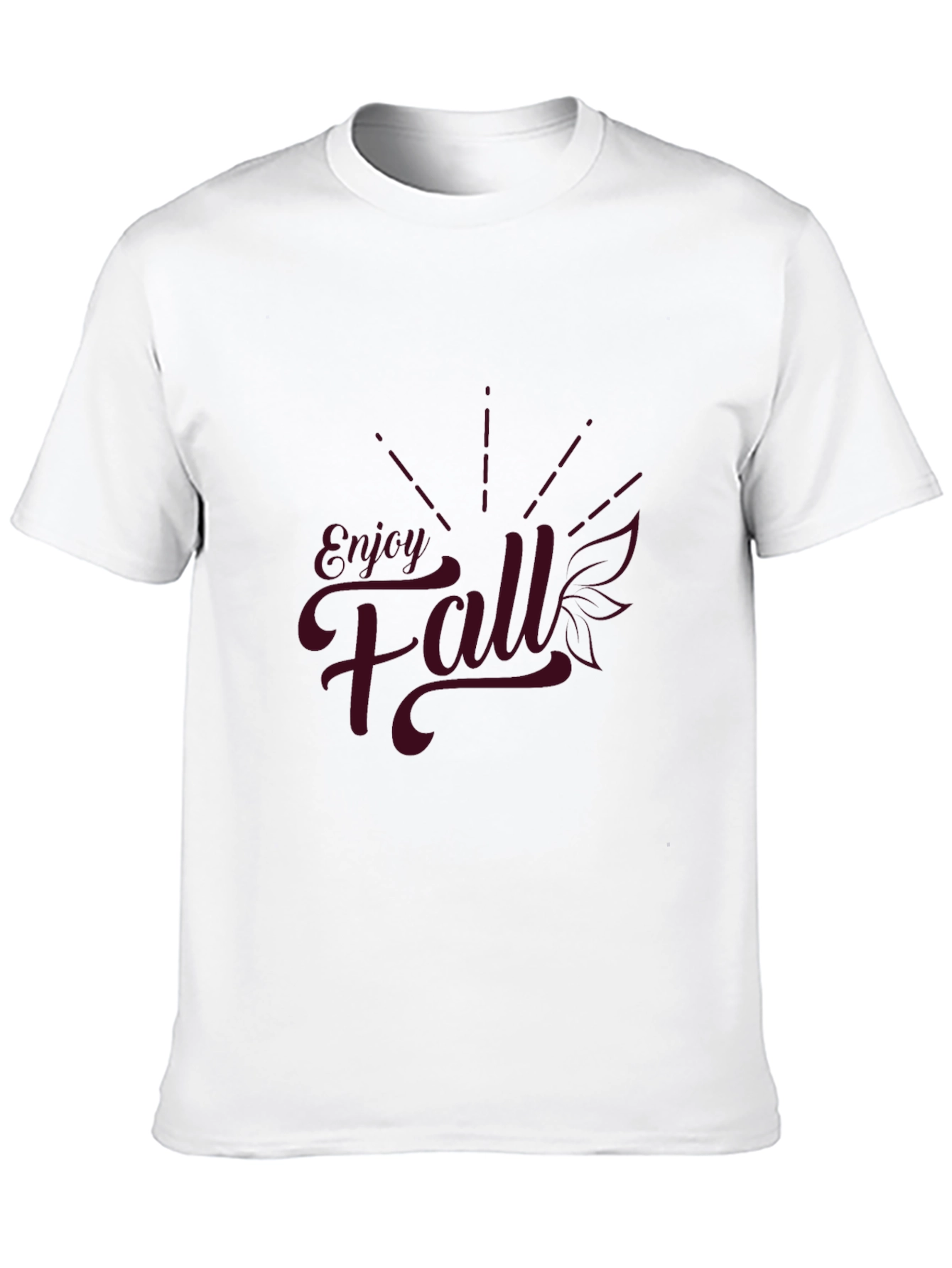 Enjoy Fall Graphic Tee - Autumn Comfort