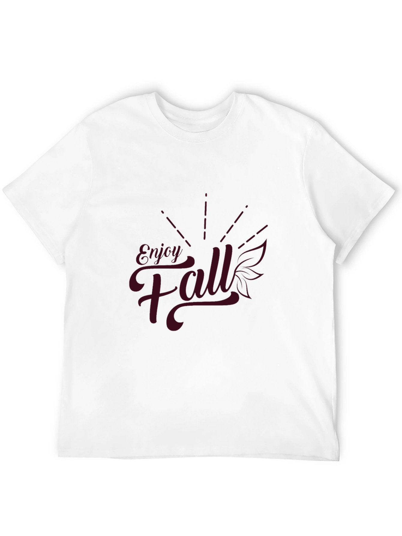 Enjoy Fall Graphic Tee - Autumn Comfort