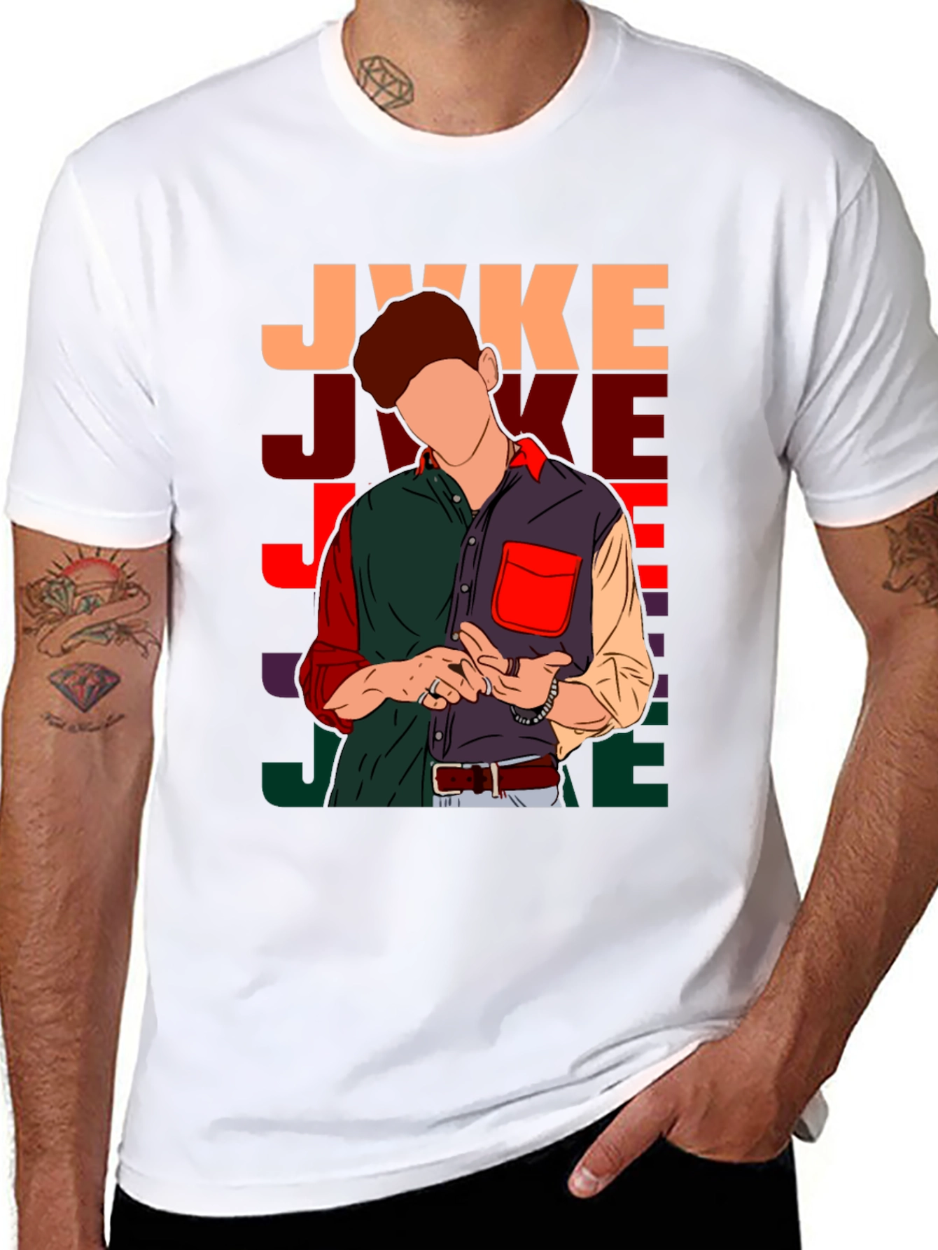 JYKE Graphic Tee - Modern Retro Style