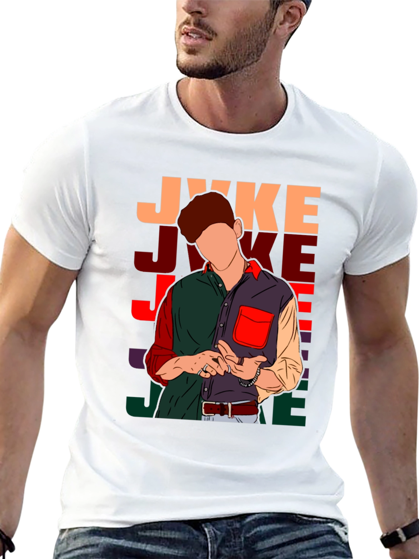 JYKE Graphic Tee - Modern Retro Style