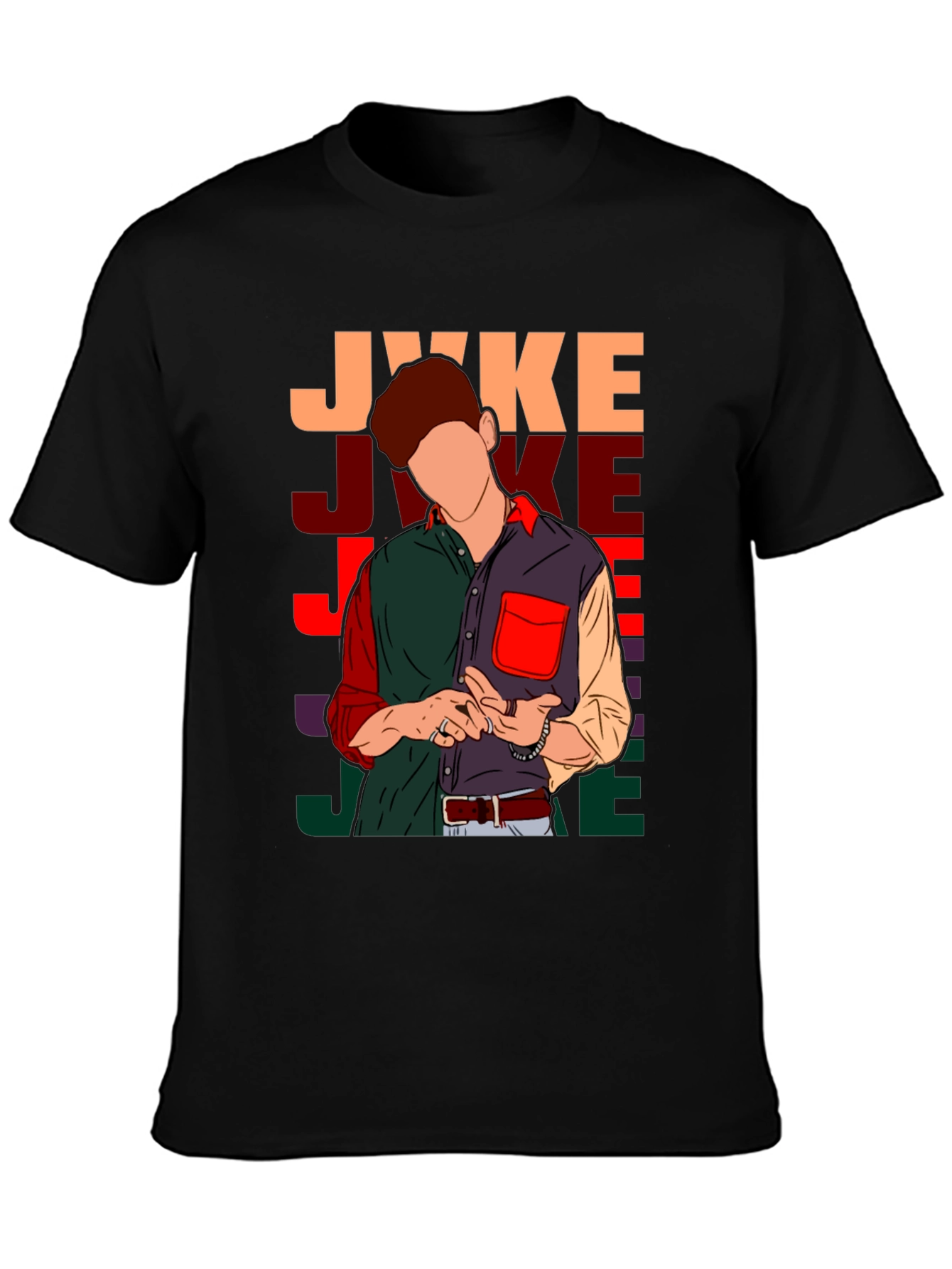 JYKE Graphic Tee - Modern Retro Style