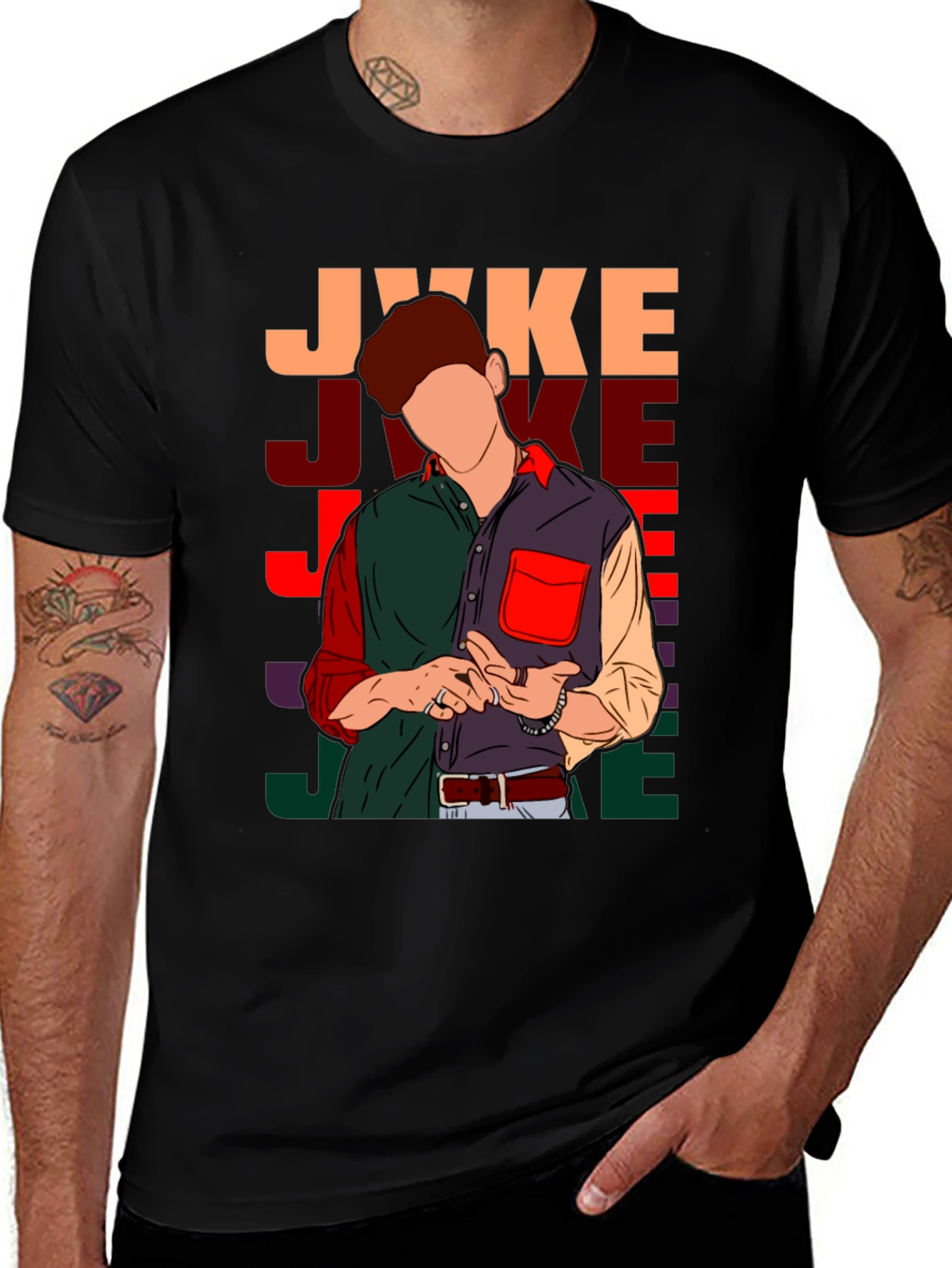 JYKE Graphic Tee - Modern Retro Style