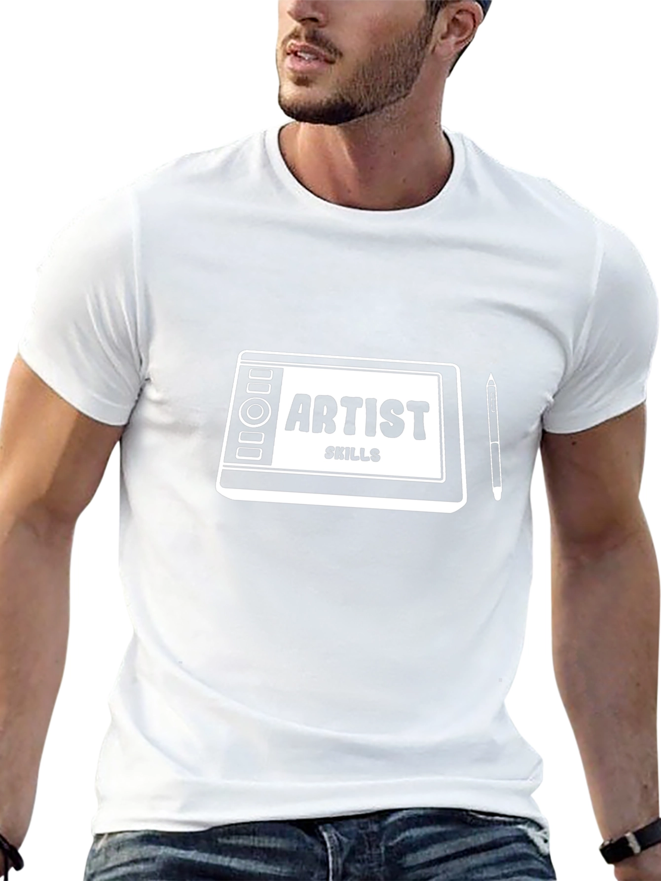 Artist Skills Graphic T-Shirt - Black Cotton Tee
