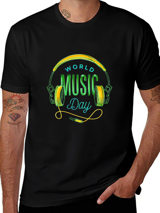 World Music Day Graphic T-Shirt