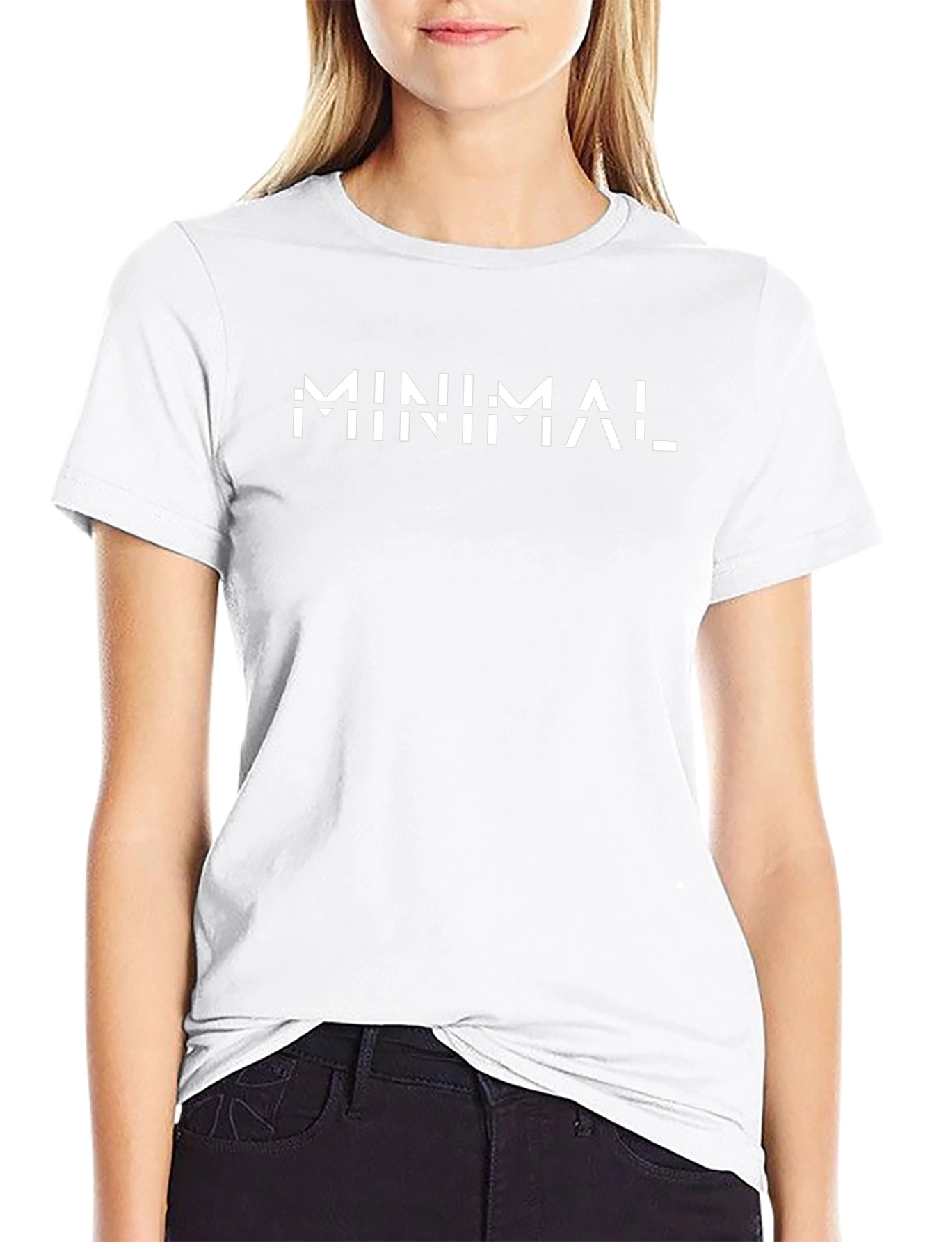 Minimalist Graphic Black T-Shirt
