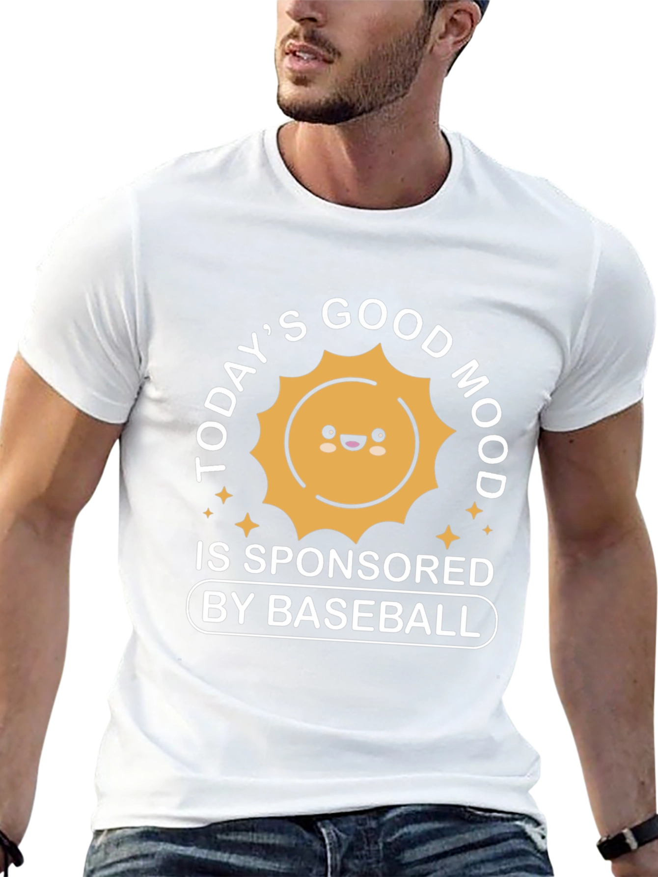 Funny Baseball Mood T-Shirt