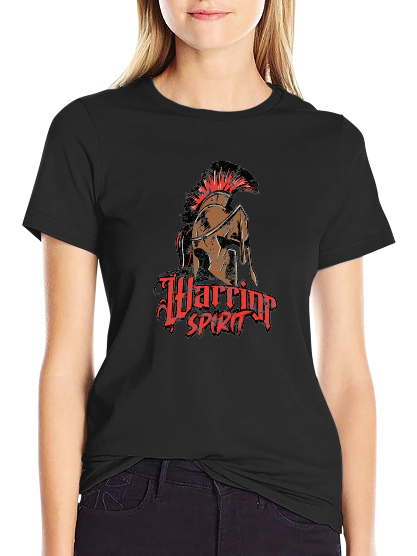 Warrior Spirit Graphic T-Shirt