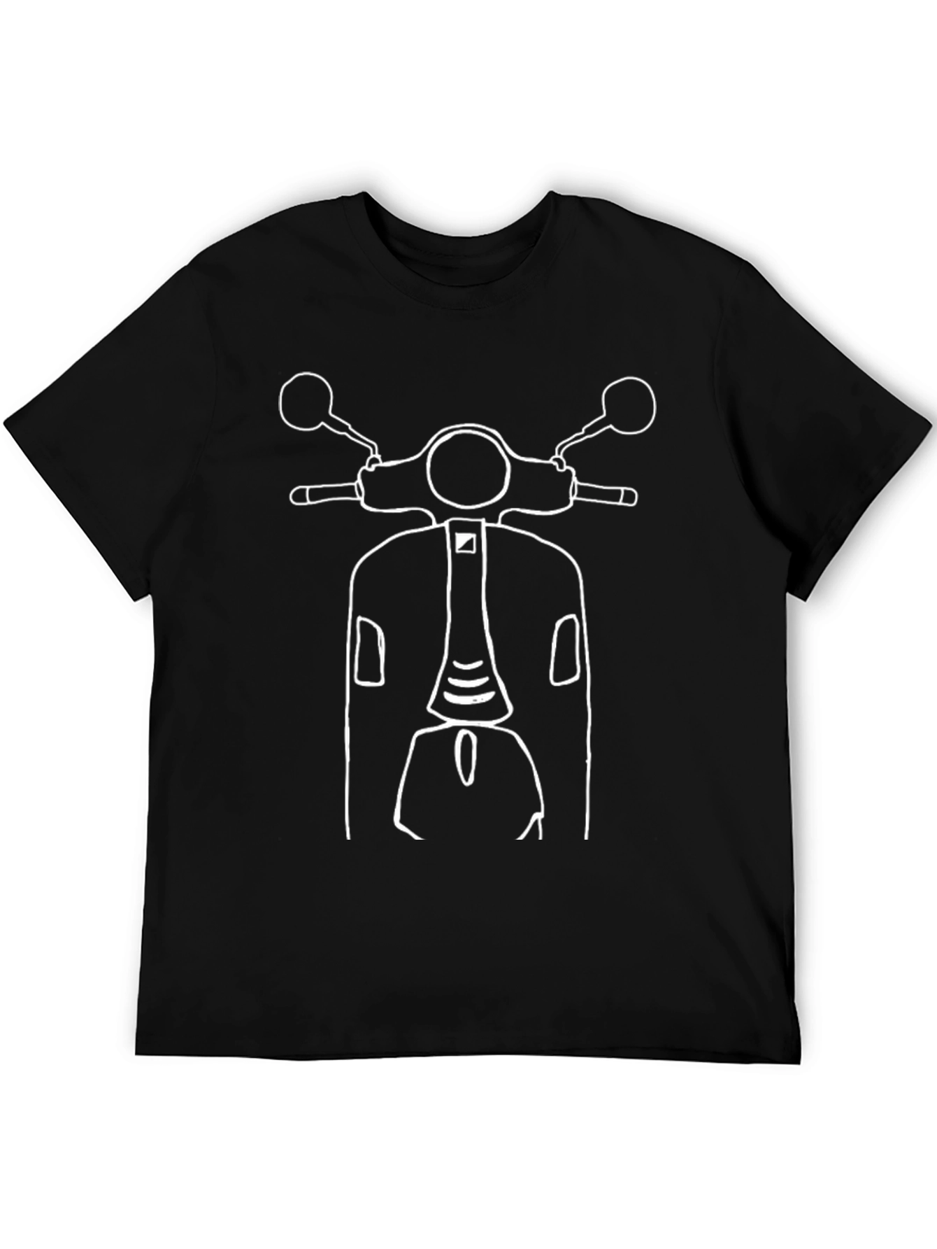 Scooter Graphic Tee - Black T-Shirt