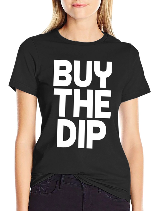 Buy The Dip Black T-Shirt - Investor Apparel