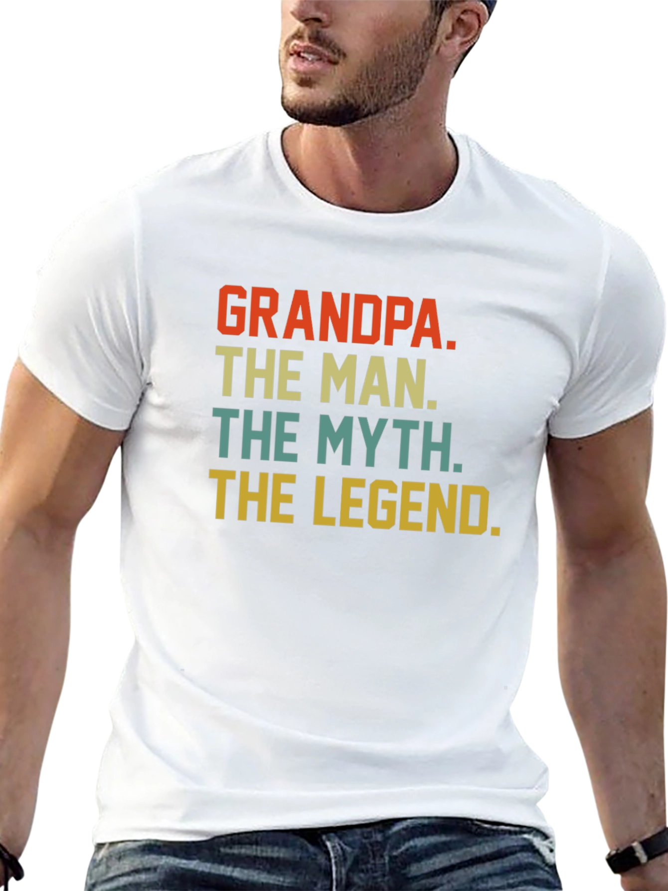 Grandpa the Man the Myth the Legend T-Shirt