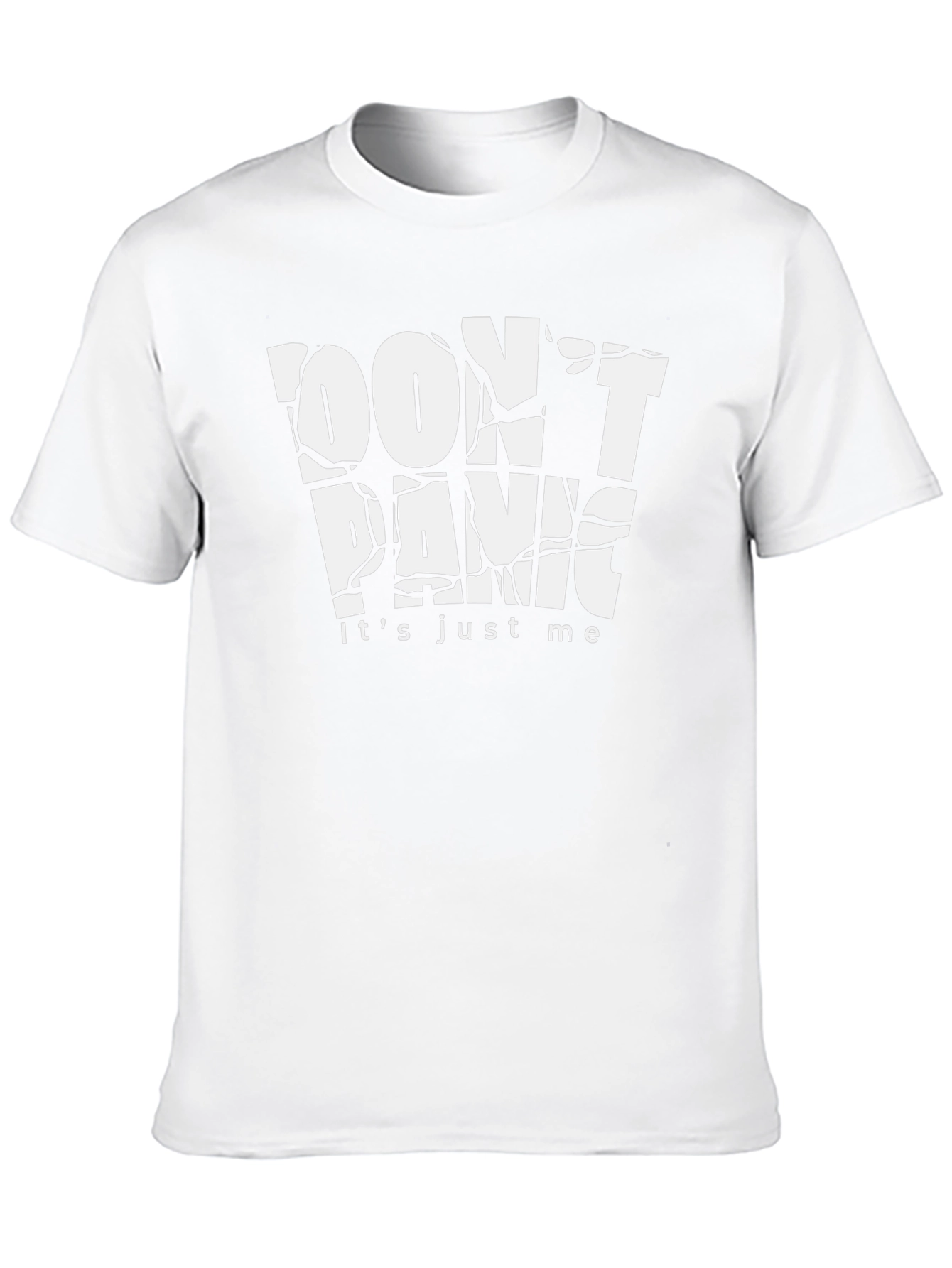 Dont Panic T-Shirt - Funny Graphic Tee