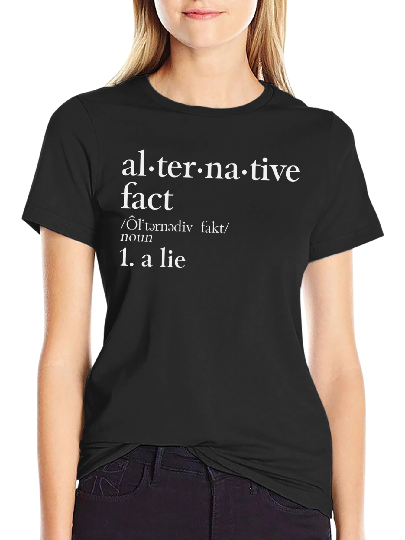 Alternative Fact Definition T-Shirt - Funny Sarcastic Tee