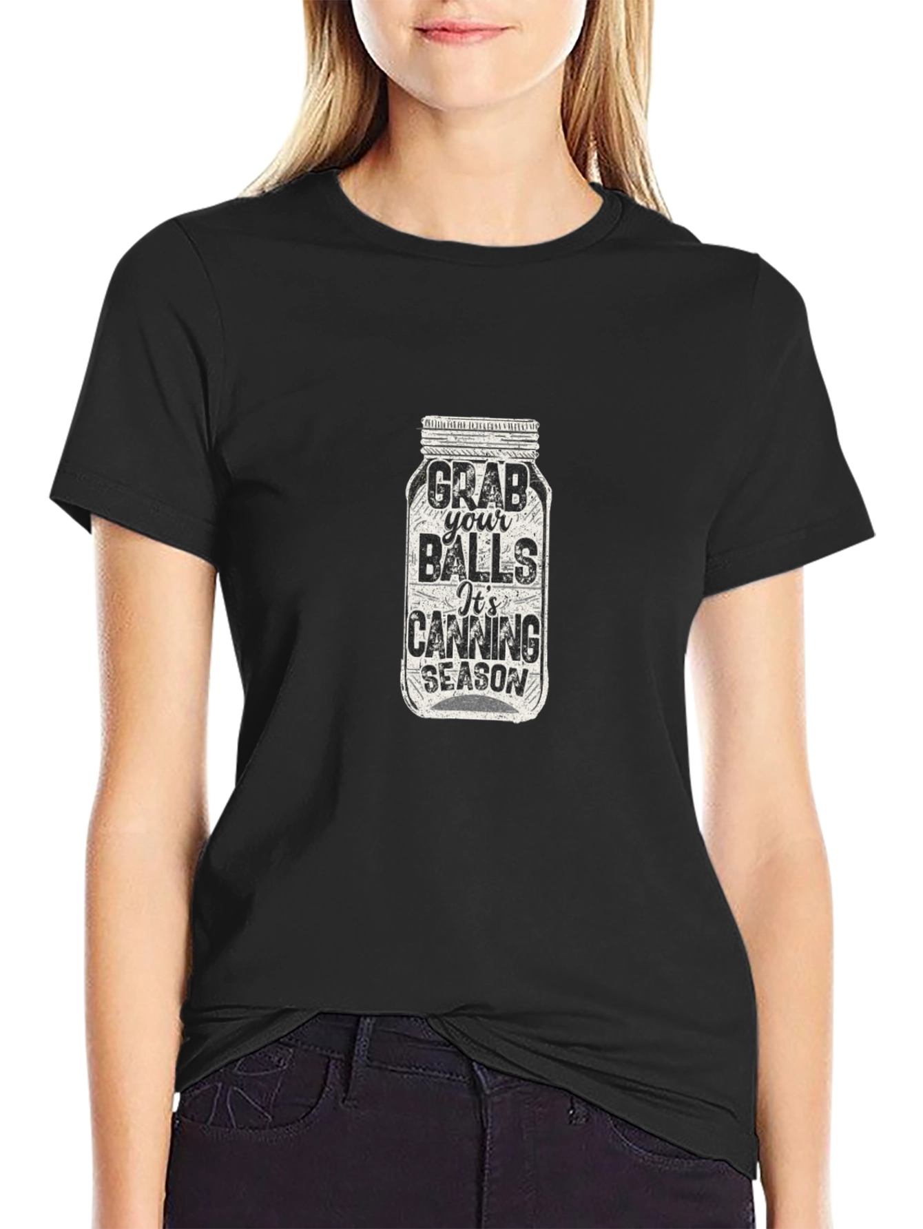 Grab Your Balls Canning Season Graphic T-Shirt