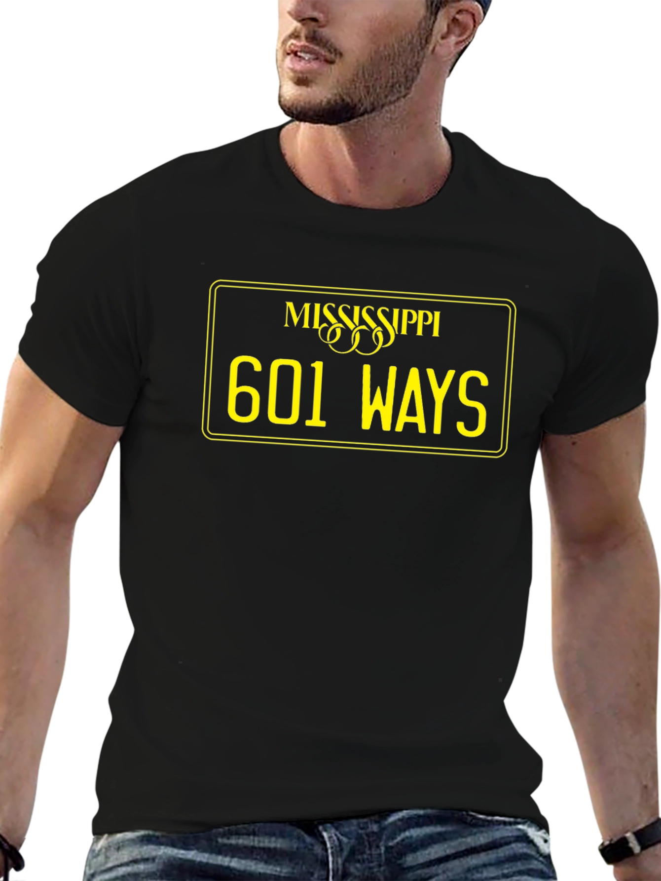 Mississippi 601 Ways Black T-Shirt