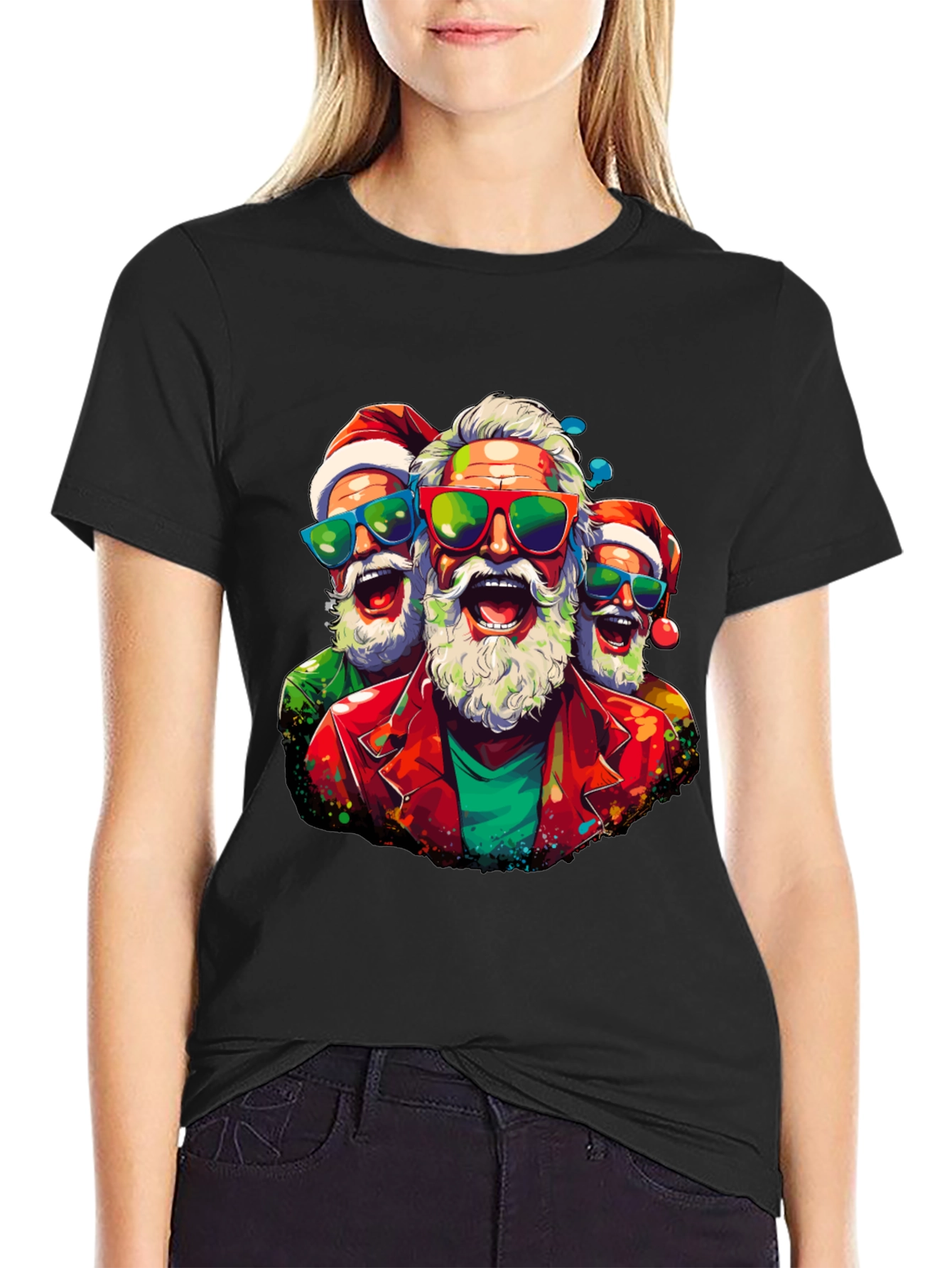 Festive Santa Claus T-Shirt