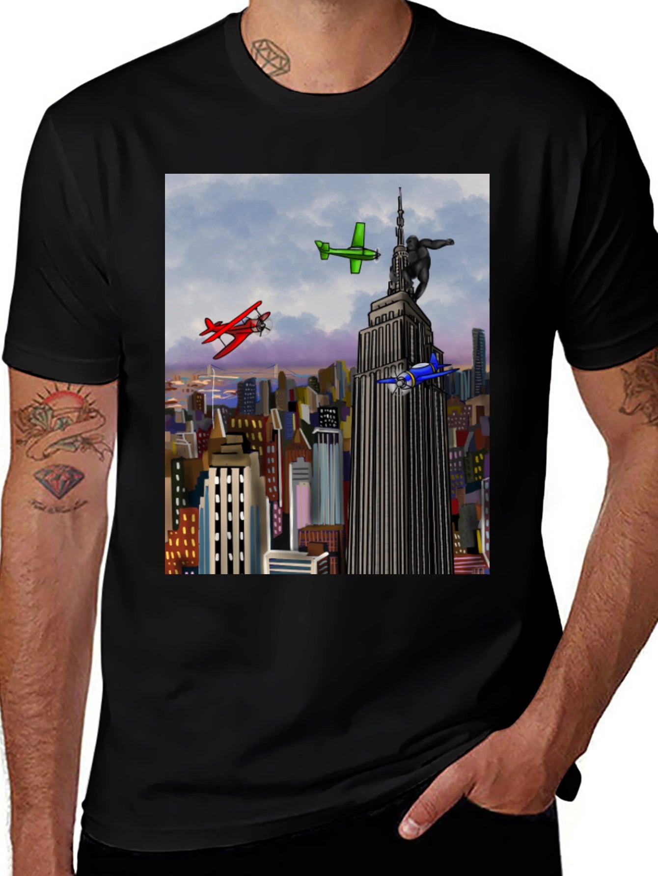King Kong Empire State Building T-Shirt