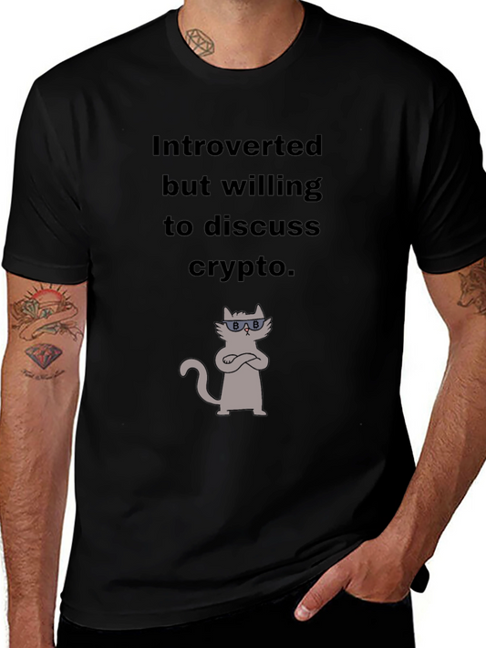 Introverted Crypto Cat T-Shirt