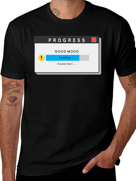 Good Mood Loading T-Shirt - Soft Cotton Comfort