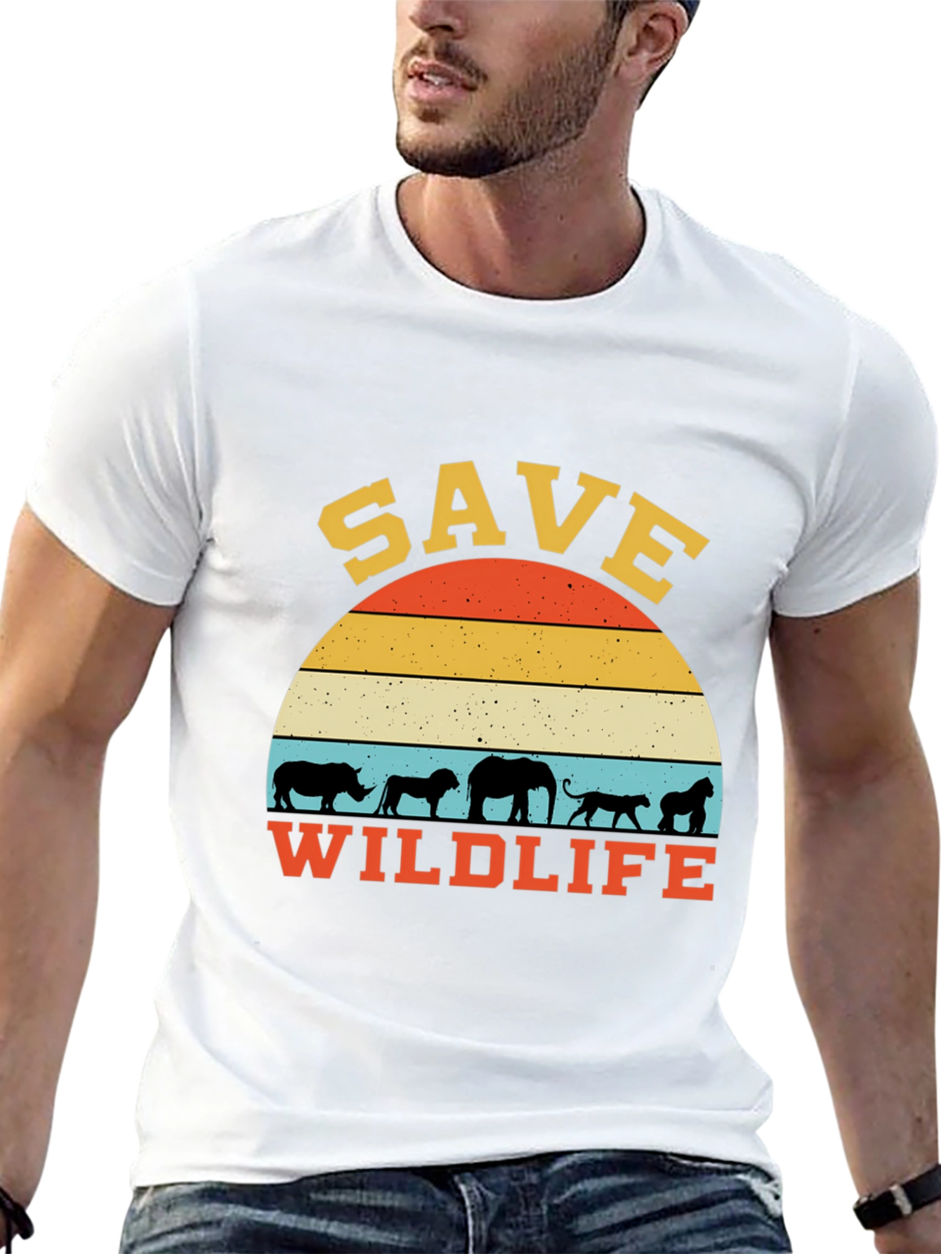 Save Wildlife T-Shirt - Graphic Tee