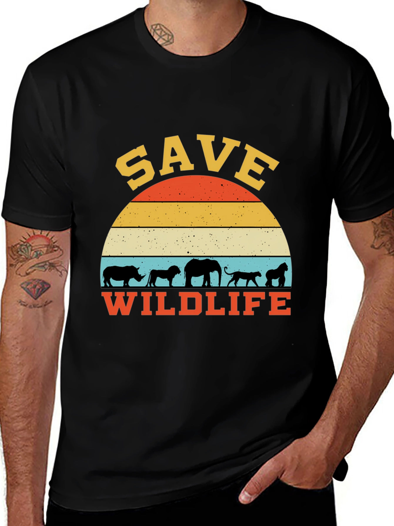 Save Wildlife T-Shirt - Graphic Tee