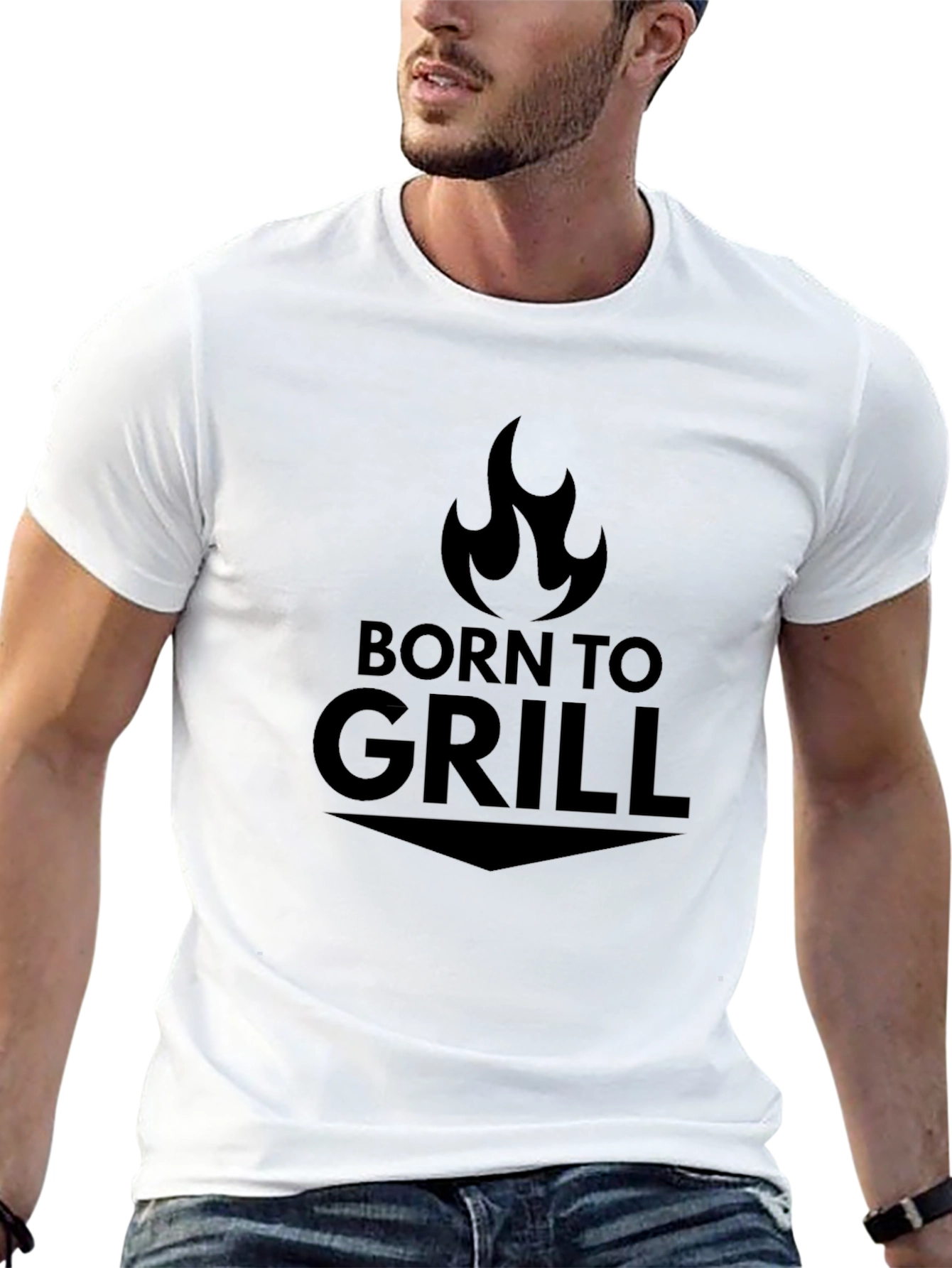Born to Grill T-Shirt - BBQ Master Tee