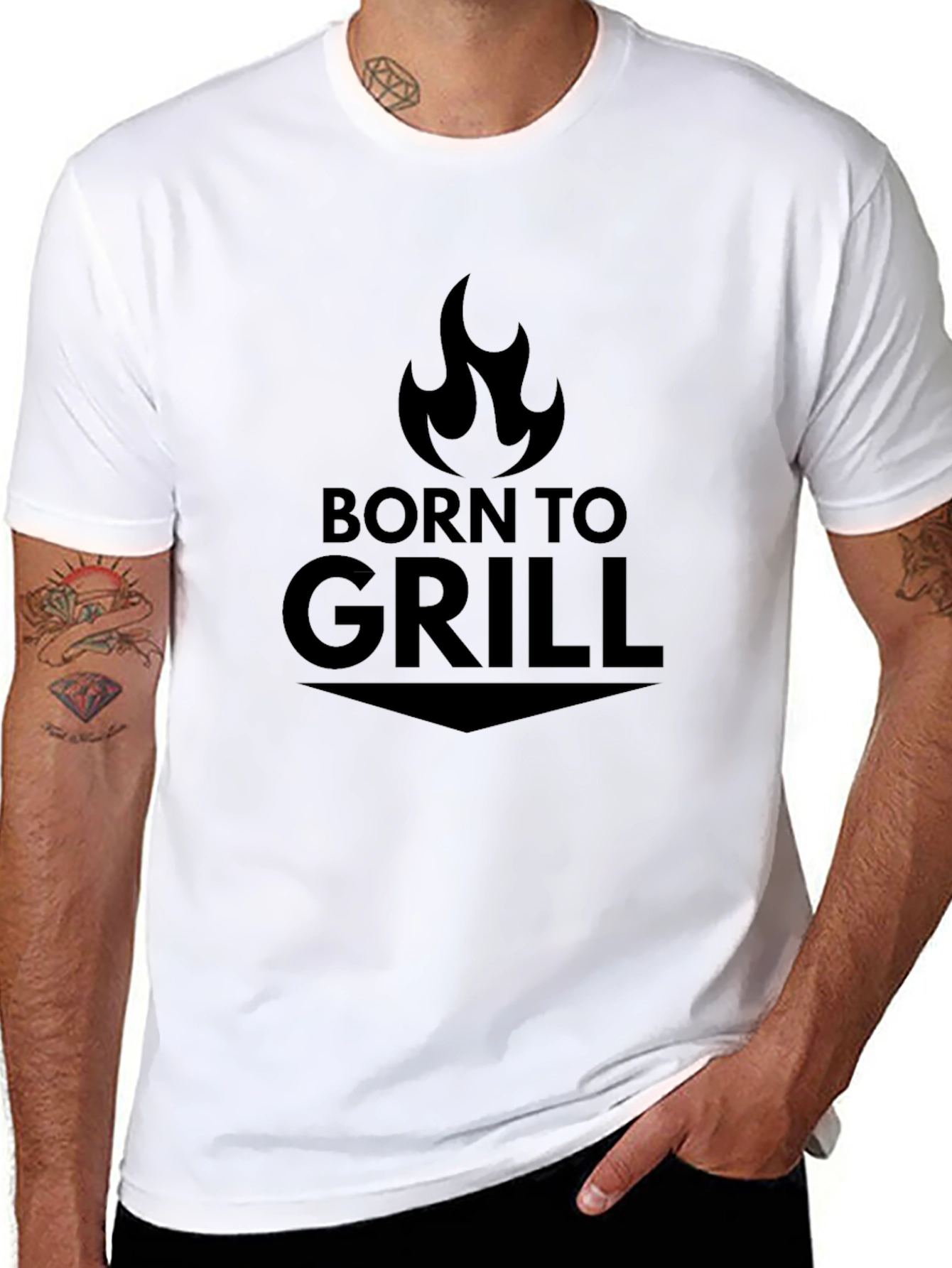 Born to Grill T-Shirt - BBQ Master Tee