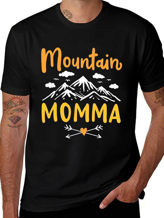 Mountain Momma Black T-Shirt