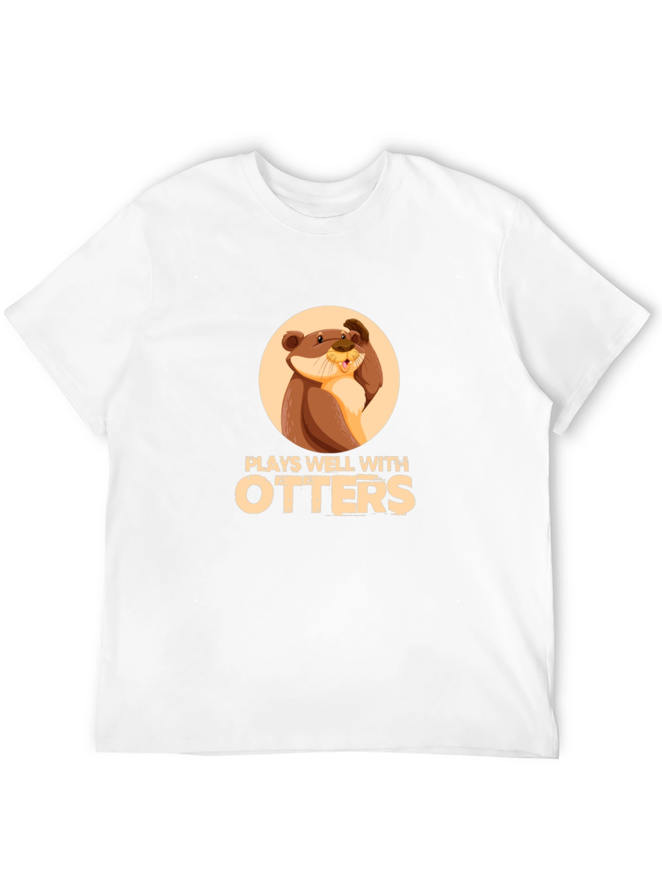 Plays Well with Otters T-Shirt